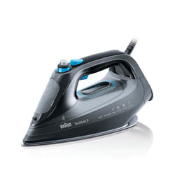 Braun TexStyle 9 SI 9188 E BK Fer à vapeur Semelle Eloxal 2800 W Noir