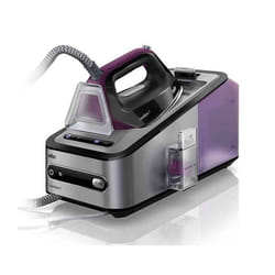 Braun CareStyle 7 IS 7144 BK Fer à repasser à sec ou à vapeur Semelle Eloxal 2400 W Noir, Violet, Argent