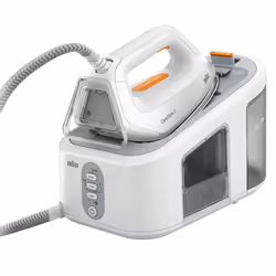 Braun CareStyle 3 IS3132WH, 2400 W, 400 g/min, EloxalPlus soleplate, 6 bar, 2 L, 120 g/min