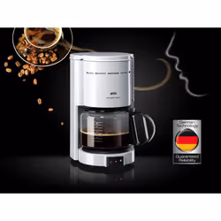 Braun KF 47/1 WH Machine à café filtre