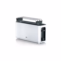 Braun HT 3110 White, 1 part(s), Blanc, Plastique, Boutons, Rotatif, 1000 W