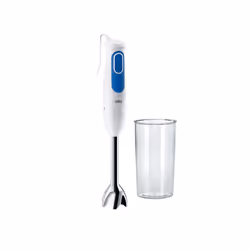 Braun MQ 3000 WH Smoothie+, Mélangeur par immersion, 0,6 L, 700 W, Bleu, Blanc