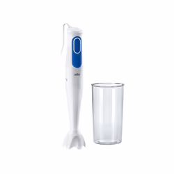 Braun MQ 3000 Smoothie, Mélangeur par immersion, 0,6 L, 700 W, Bleu, Blanc