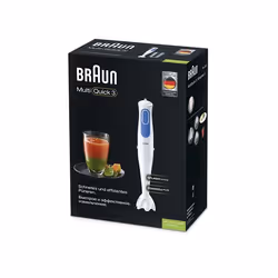 Braun MQ 3000 Smoothie 0,6 L Mélangeur par immersion 700 W Bleu, Blanc - Vue supplémentaire 5