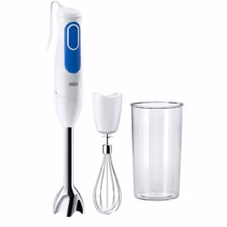 Braun Multi Quick 3, Mélangeur par immersion, 0,6 L, 700 W, Bleu, Blanc