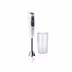 Braun MultiQuick 3 MQ 3100 WH, Mélangeur par immersion, 0,6 L, 750 W, Gris, Blanc