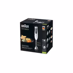 Braun MQ 3135 WH Sauce 0,5 L Mélangeur par immersion 750 W Noir, Blanc - Vue supplémentaire 10