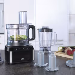 Braun FP 3132 BK robot de cuisine 800 W 2,1 L Noir - Vue supplémentaire 6