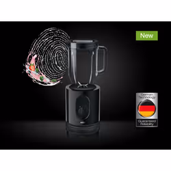 Braun JB 5050 BK, Mélangeur de table, Fonction d'impulsion, 1000 W, Noir