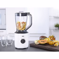 Braun PowerBlend 3 1,5 L Mélangeur de table 800 W Noir, Blanc - Vue supplémentaire 6