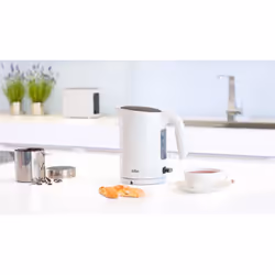 Braun 0X21010012 bouilloire 1 L 2200 W Blanc - Vue supplémentaire 5