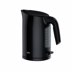 Braun PurEase WK 3100 BK, 1,7 L, 2200 W, Noir, Indicateur de niveau d'eau, Arrêt de sécurité en cas de surchauffe, Sans fil