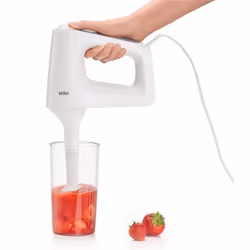 Braun HM 3135 WH Batteur à main 500 W Gris, Blanc - Vue supplémentaire 13