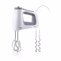 Braun HM5100 Multimix 5, Batteur à main, Gris, Blanc, Mélange, 1,55 m, Boutons, CE