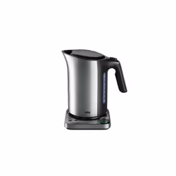 Braun WK 5115, 1,7 L, 3000 W, Noir, Argent, Acier inoxydable, Thermostat réglable, Indicateur de niveau d'eau