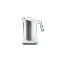 Braun WK 5115 bouilloire 1,7 L 3000 W Argent, Blanc