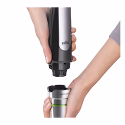 Braun MQ 7087X 1,2 L Mélangeur par immersion 1000 W Noir, Acier inoxydable - Vue supplémentaire 4