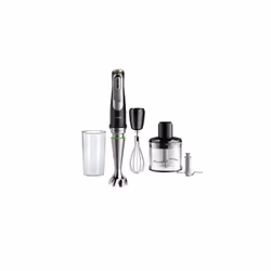 Braun MultiQuick 9 MQ 9135XI, Mélangeur par immersion, 0,6 L, Fonction d'impulsion, Pileur de glace, 1200 W, Noir, Acier inox ...