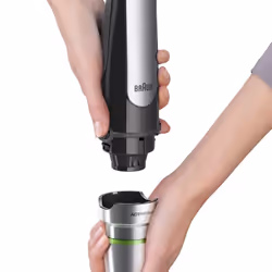 Braun MultiQuick 7 MQ 7085 Mélangeur par immersion 1000 W Noir, Acier inoxydable - Vue supplémentaire 4