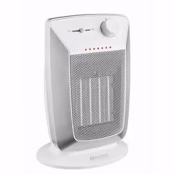 Olimpia Splendid Caldostile M, Chauffage de ventilateur électrique, Vitrocéramique, CE, Intérieure, Sol, Blanc