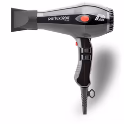 Parlux 3200 Plus, 71 m³/h, Noir, Monochromatique, Orifice de suspension, 3,3 m, 1900 W