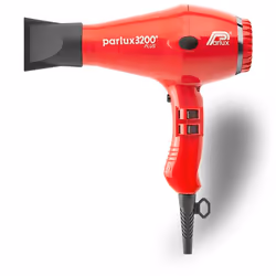 Parlux 3200 Plus, 71 m³/h, Rouge, Monochromatique, Orifice de suspension, 3,3 m, 1900 W