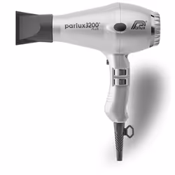 Parlux 3200 Plus, 71 m³/h, Argent, Monochromatique, Orifice de suspension, 3,3 m, 1900 W