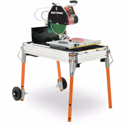 ELITE 80S de Battipav est une scie idéale pour le chantier. De conception ergonomique avec des innovations techniques de poin ...