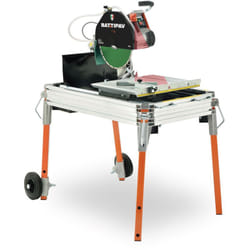 Machine de decoupe de pierre eau humide 80x11cm lame 350mm Battipav elite 80s