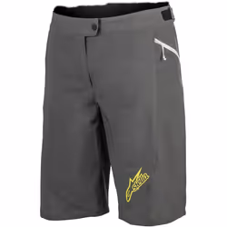 Alpinestars Stella Pathfinder Shorts de vélo pour dames, gris-jaune, taille 30 pour Femmes