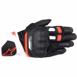 Alpinestars 3558517-123-XL, Moto, XL, SML, Adulte, Mâle, Noir, Rouge, Blanc