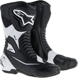 Alpinestars 2223517-12-48 Chaussure de moto Mâle Adulte Noir, Blanc