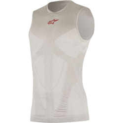 Alpinestars Tech Tank Summer Chemise, rouge-argent, taille XS S pour Hommes