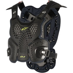 Alpinestars A-1 Protecteur de poitrine 2016, noir, taille XL 2XL pour Hommes
