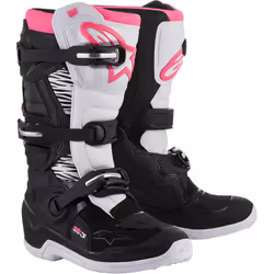 Alpinestars 2013218-130-6, Mâle, Adulte, Noir, Rose, Blanc