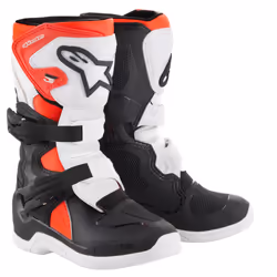 Alpinestars 2014518-1231-11, Mâle, Enfant, Noir, Rouge, Blanc