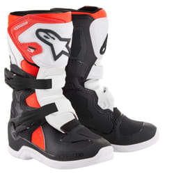 Alpinestars 2014518-1231-11 Chaussure de moto Mâle Enfant Noir, Rouge, Blanc