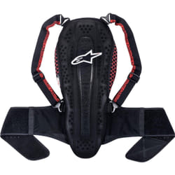 Alpinestars Nucleon KR-2 Protecteur dorsal, noir-rouge, taille M pour Hommes