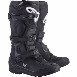 Alpinestars Tech 3 Enduro Bottes de moto, noir, taille 51 pour Hommes