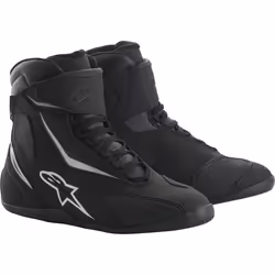 Alpinestars Fastback 2 Drystar Chaussures de moto, noir-blanc, taille 44 pour Hommes