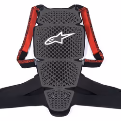 Alpinestars Nucleon KR-Cell Protecteur de dos, noir-gris, taille S pour Hommes