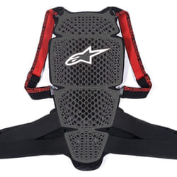 Alpinestars Nucleon KR-Cell Protecteur de dos, noir-gris, taille S pour Hommes