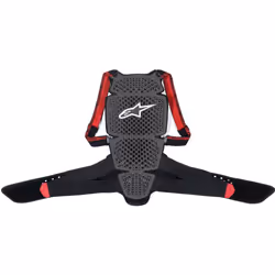 Alpinestars Nucleon KR-Cell Protecteur de dos, noir-gris, taille S pour Hommes