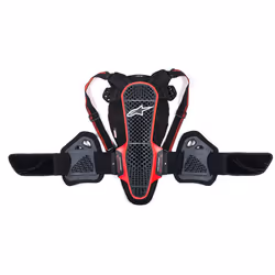 Alpinestars Nucleon KR-3 Protecteur dorsal, noir-rouge, taille XL pour Hommes