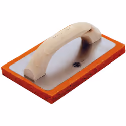 Truelle éponge à ancre Art.820 Pour enduits traditionnels, grande cellule. Eponge orange semi-compacte de 20 mm d'épaisseur. ...