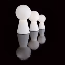 Ideal Lux BIRILLO TL1 MEDIUM lampe de table E27 Blanc