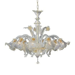 Ideal Lux RIALTO SP8 éclairage de plafond Ambre E14