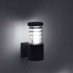 Ideal Lux Tronco AP1 Éclairage mural extérieur E27 Noir