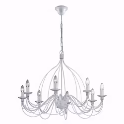 Ideal Lux CORTE SP8, 8 ampoule(s), E14, IP20, Blanc