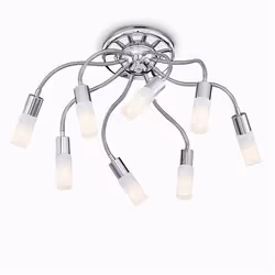 Ideal Lux ECOFLEX PL8, 8 ampoule(s), E14, IP20, Blanc